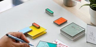M NOTE Reusable Modular Magnetic Sticky Note