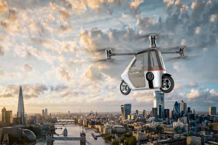 Rictor Skyrider X1 eVTOL Flying Motorcycle