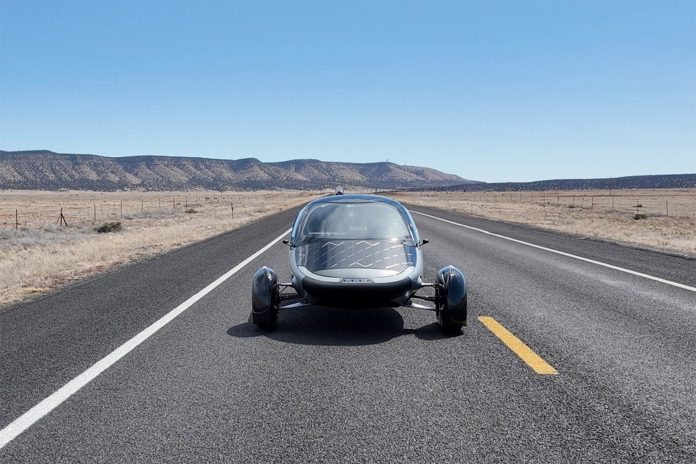Aptera Solar EV Route 66 300-mile Road Trip