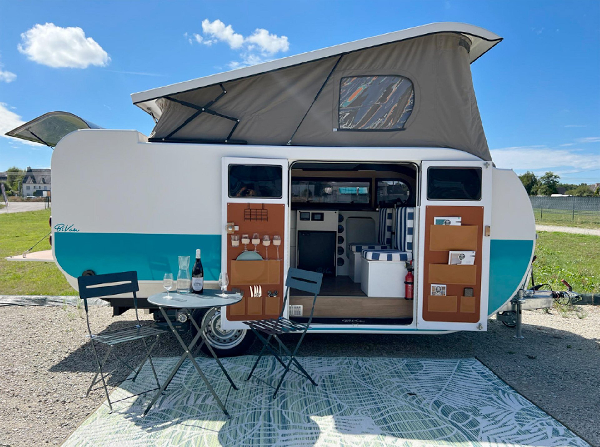 Bivoak Bivan Camping Trailer Setup