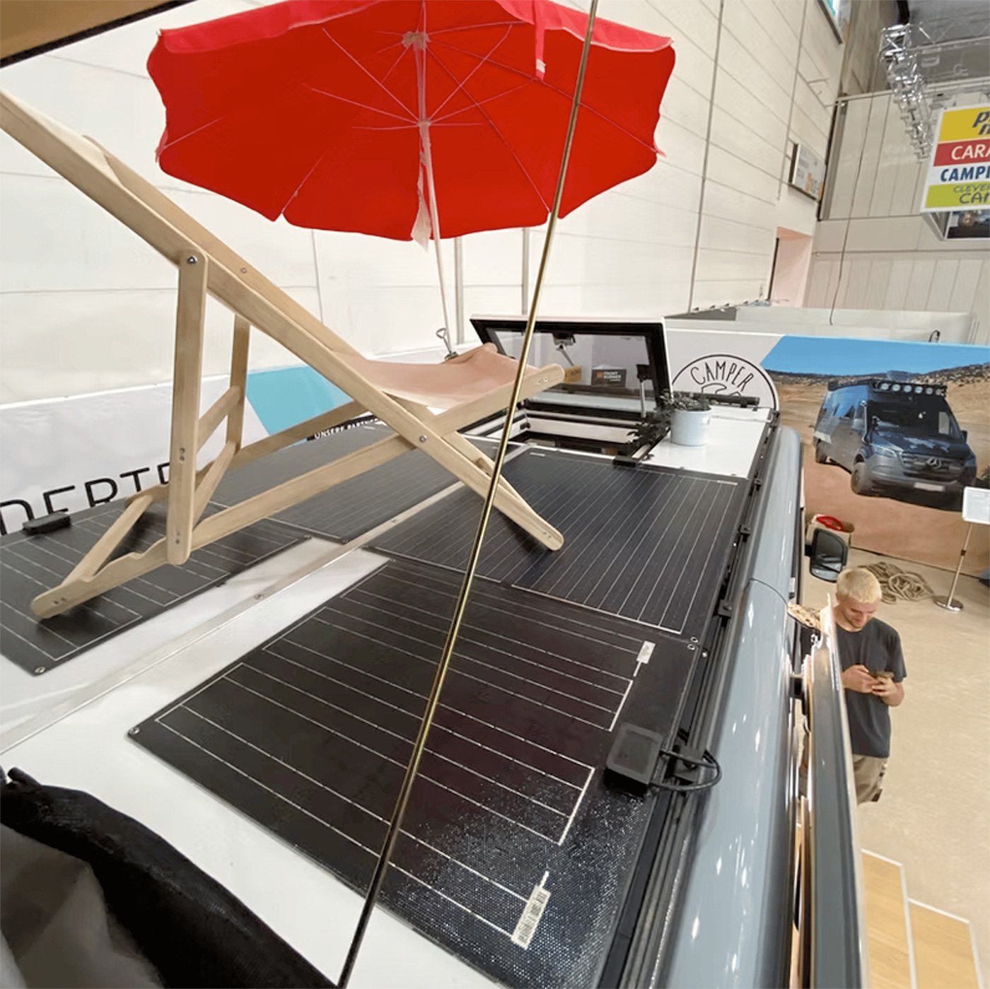 Camper Schmiede Marilyn Onroad Camper Van Walkable Solar Panels