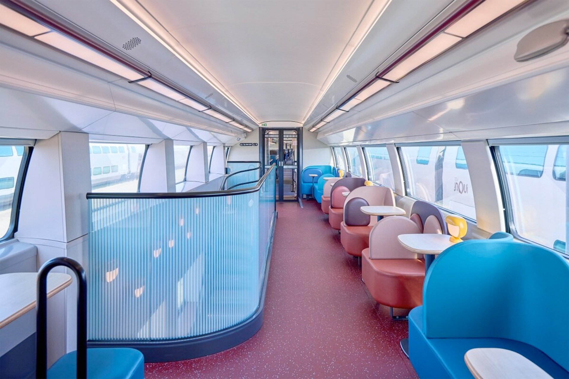 Nendo SNCF Voyageurs 5th-generation TGV Train