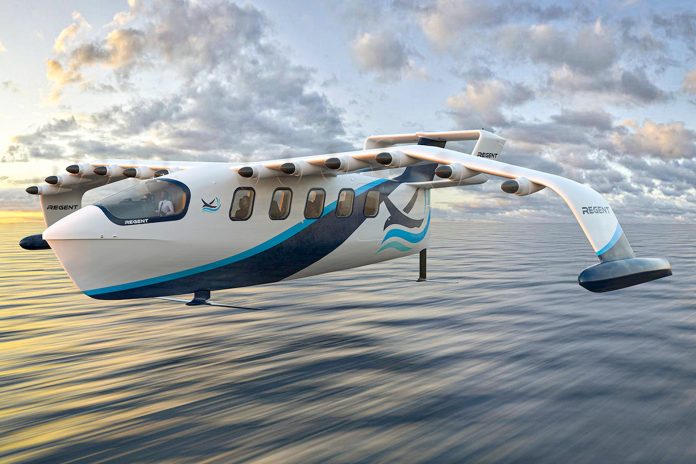 Regent Passenger-carrying Electric Seaglider Trial