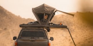 Roof Space 4 Expandable Hardshell Rooftop Tent