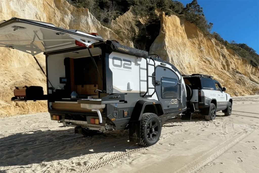 Stockman Rover Stockman Rover 02 teardrop camper is a rugged and functional overland ...