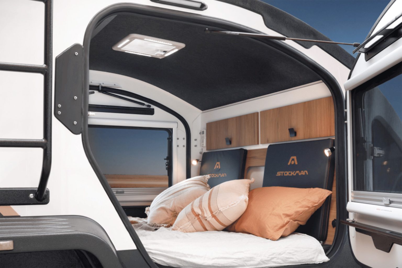 Stockman Rover 02 teardrop camper is a rugged and functional overland ...