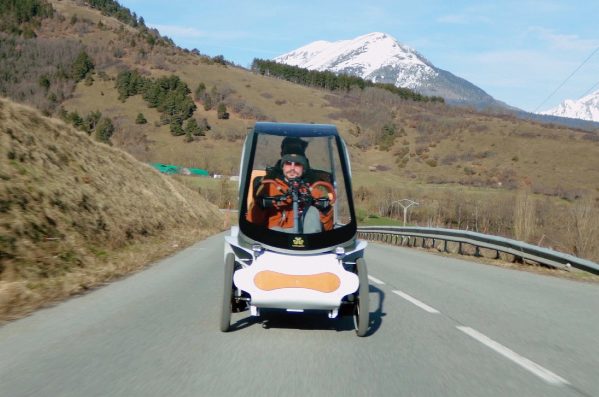 Acticycle Four-wheeled Two-seater Pedelec