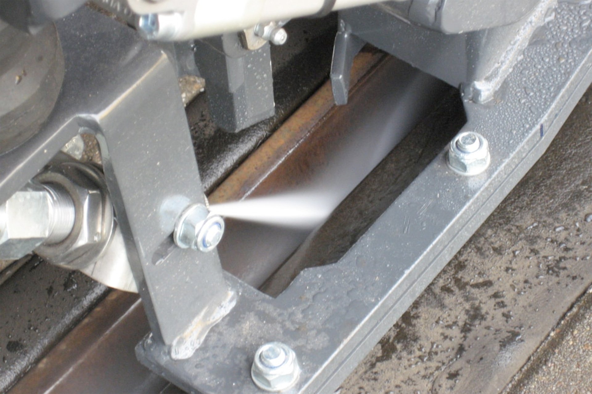 Hilton Rail Cleaning Vehicle Water Jet