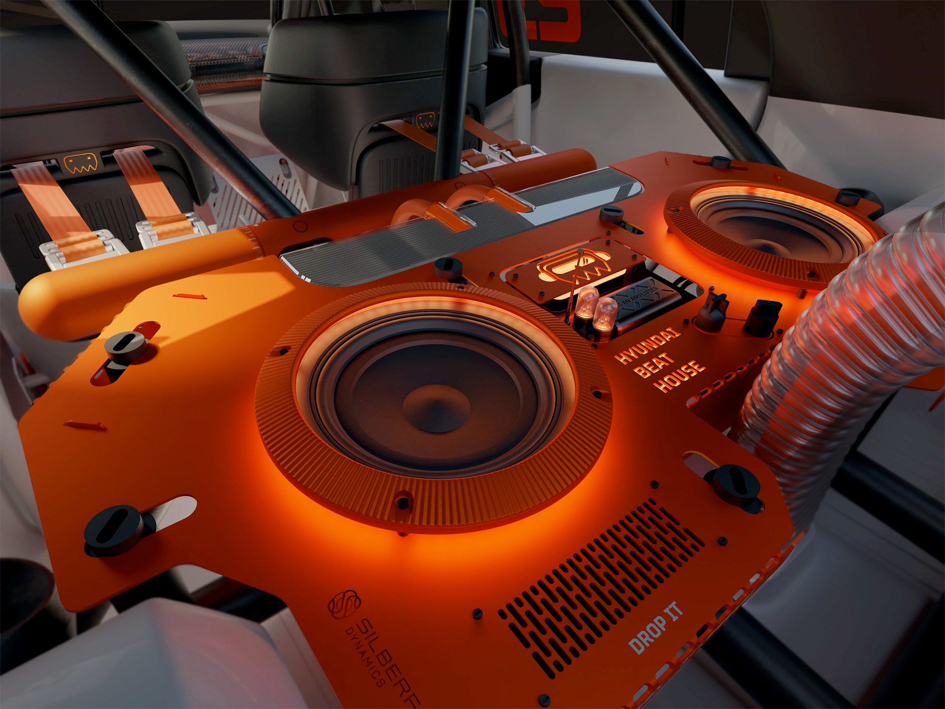 Hyundai Gaming-inspired Insteroid Concept EV Beat House Audio