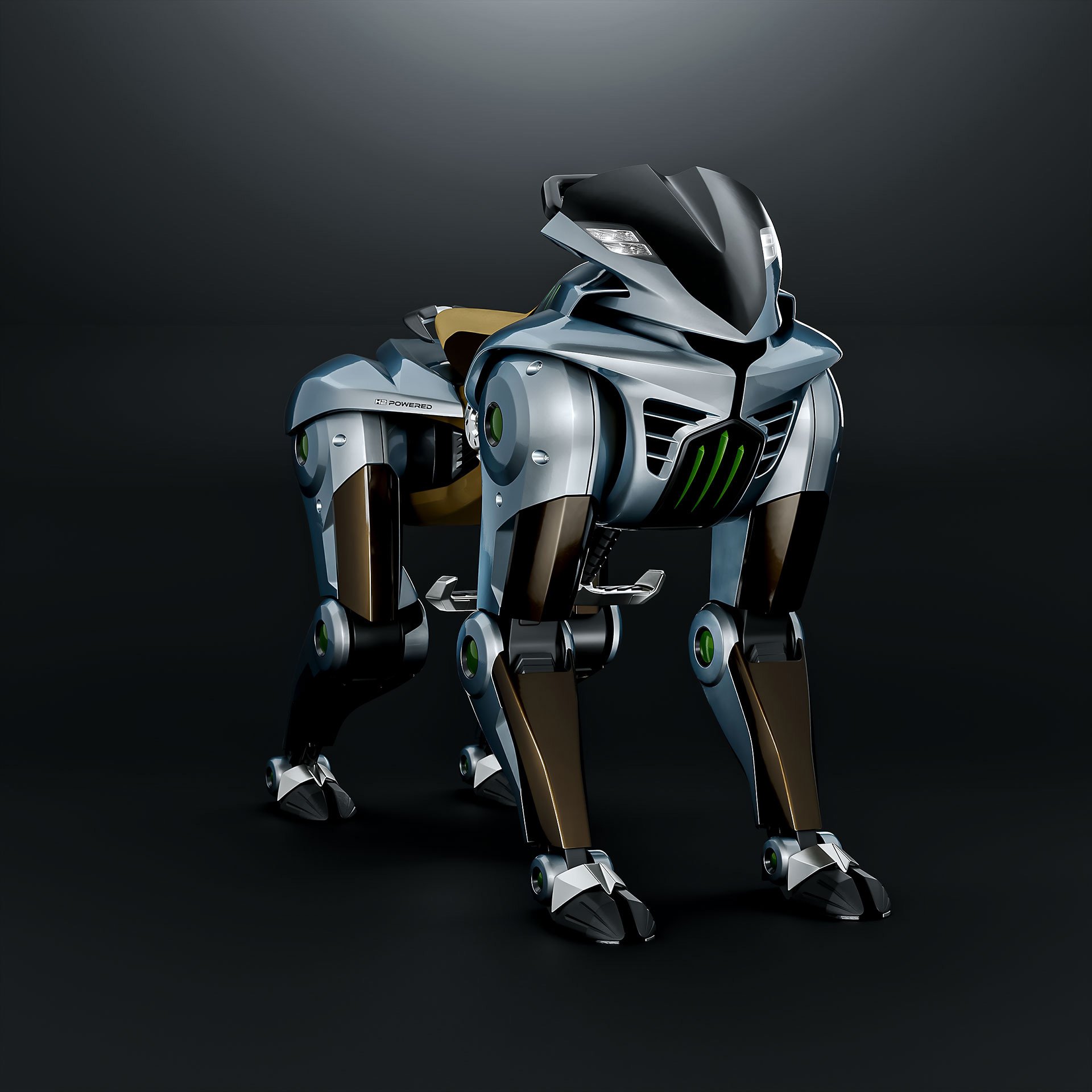 Kawasaki CORLEO Hydrogen-powered Four-legged Robot Concept