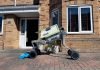 RIVR Evri Wheeled-Legged-Robots Last-100-Yard Delivery