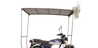 YongLE Risheng Wind Solar Motorcycle