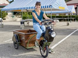 Modular human-powered cargo trike with swappable trailer units Cyclauto Human-powered Modular Cargo Trike