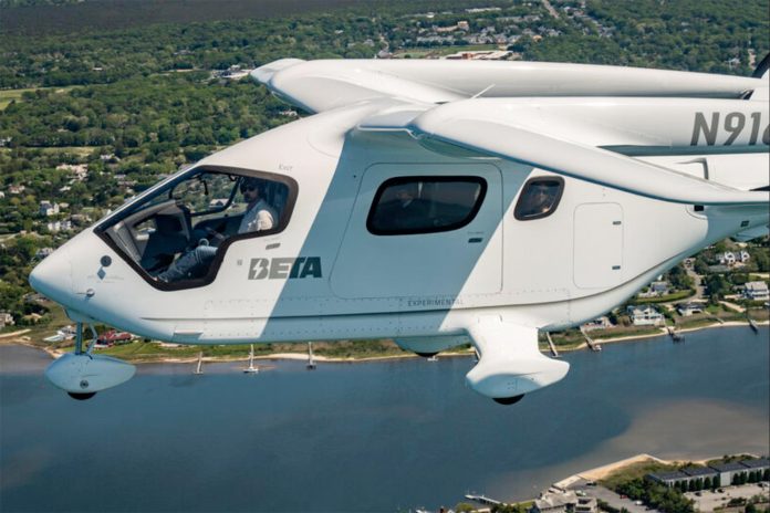BETA Technologies First Electric Passenger Flight into JFK
