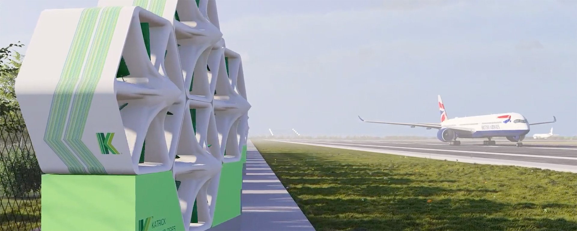 Katrick Technologies Urban Wind Panel Airport