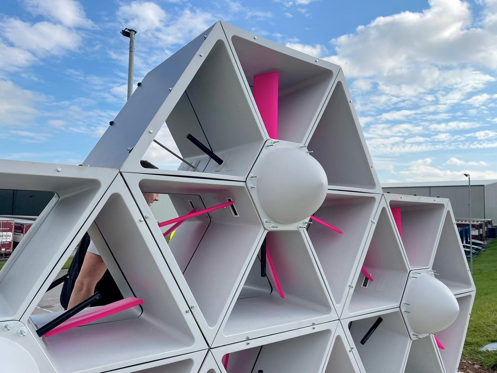 Katrick Technologies Urban Wind Panel Prototype