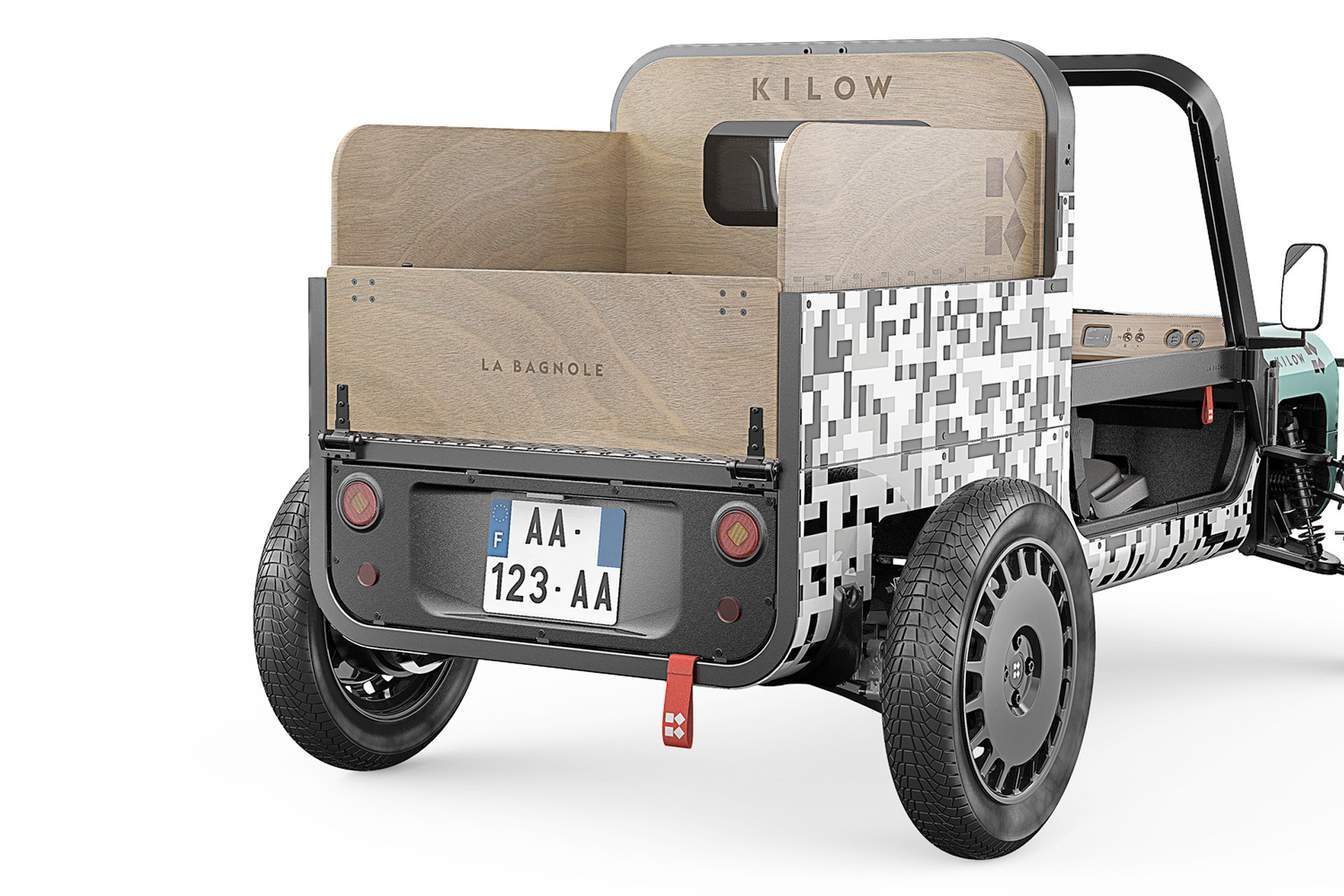 Kilow La Bagnole Compact Electric Vehicle Cargo