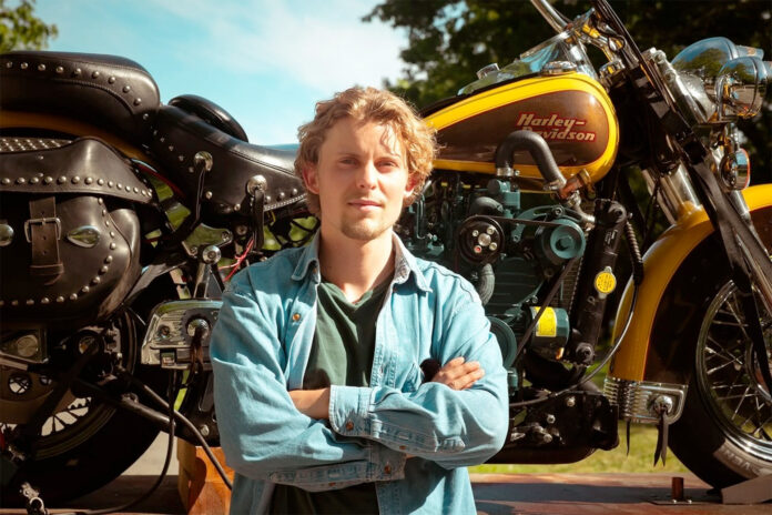 Alex-Jennison-Harley-Runs-on-Cooking-Oil