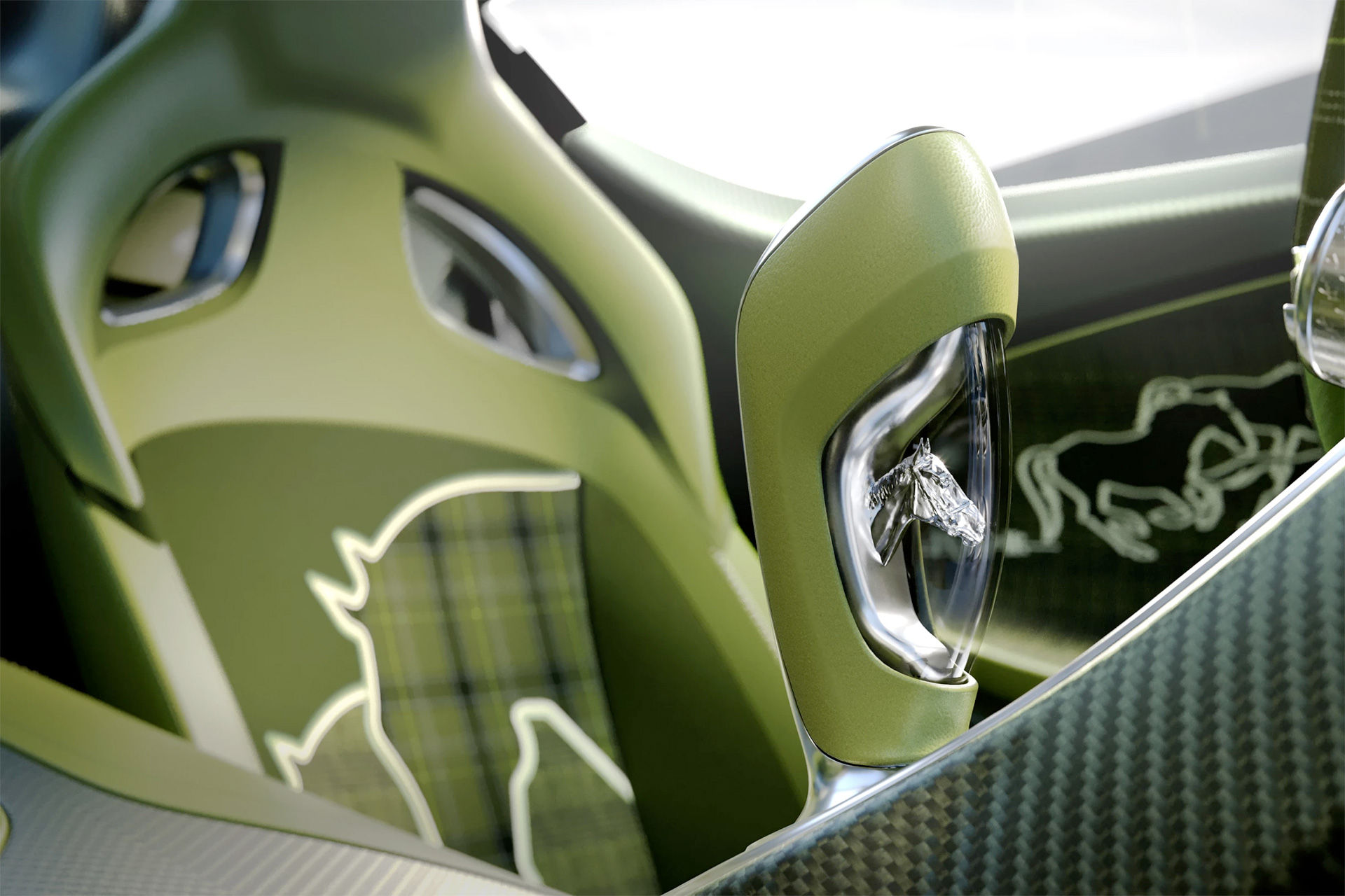 Bugatti Brouillard Hypercar Fabric