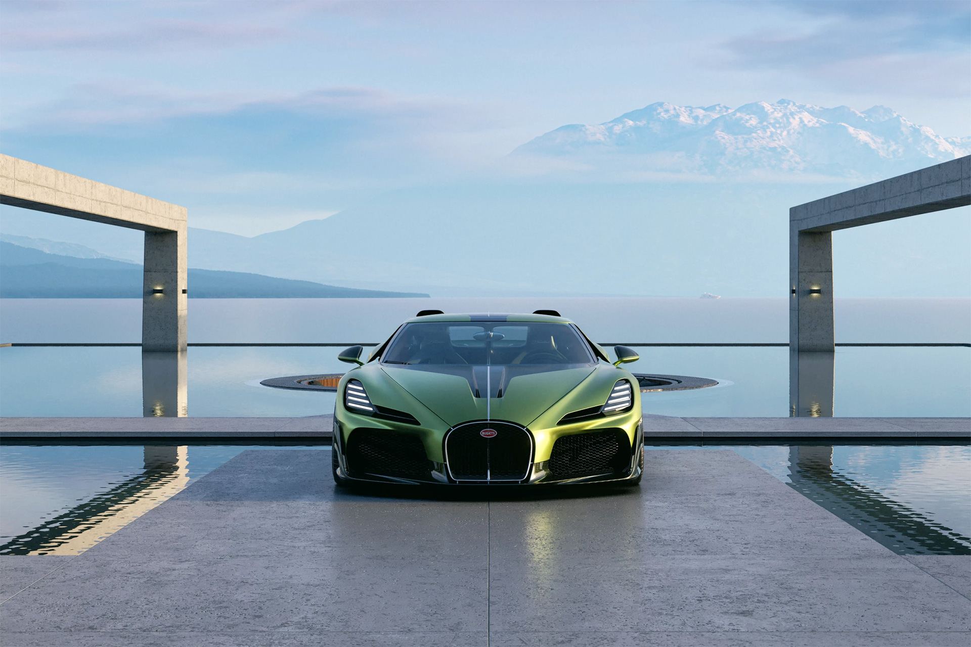 Bugatti Brouillard Hypercar Monterey Car Week