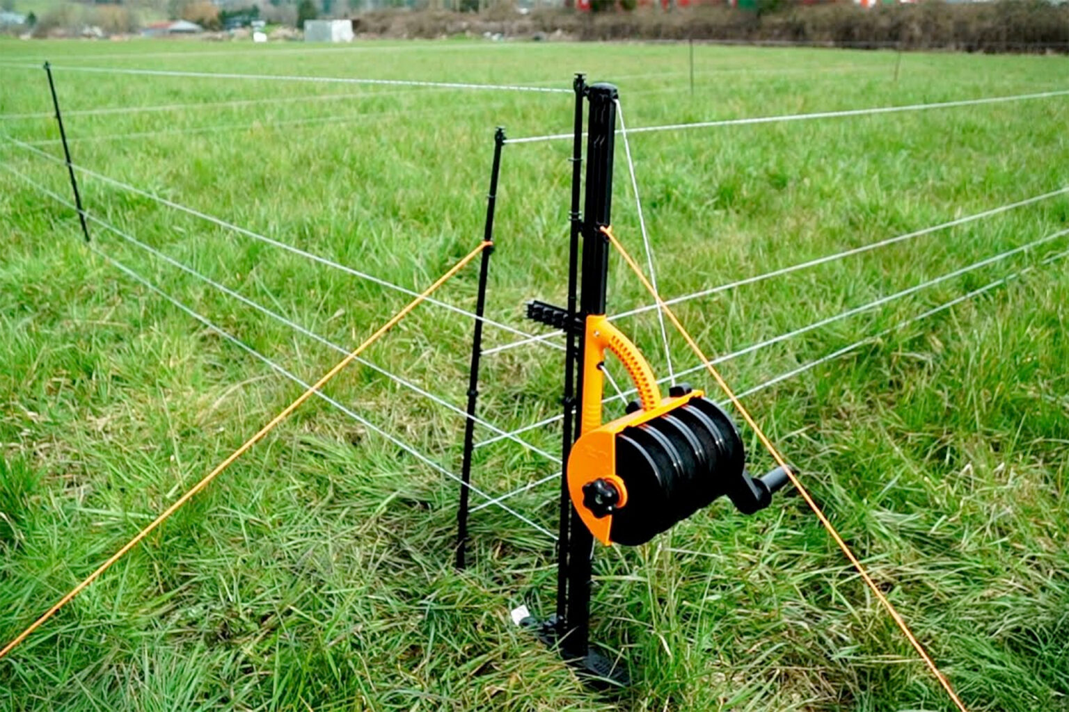 Simplify rotational grazing with this portable electric fence system