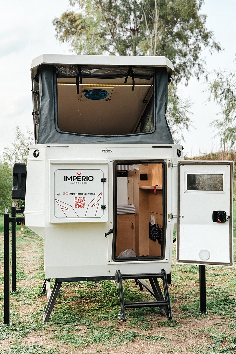 Imperio Motorhome Detachable Pickup Camper Expanded