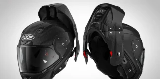 Roof Djagger Rear Opening Motorcycle Helmet