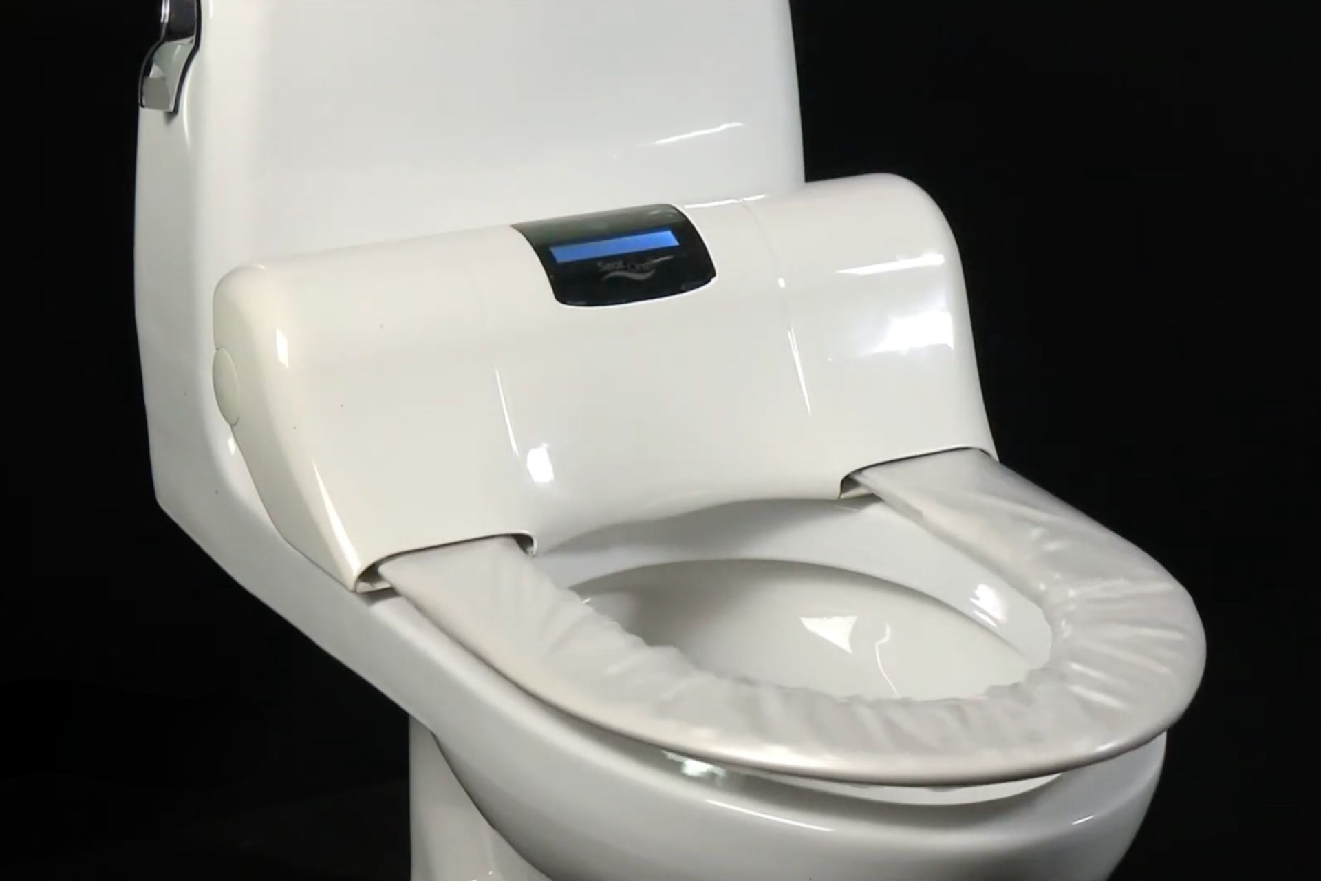 Brill Seat One Automatic Toilet Seat Cover System Tubing