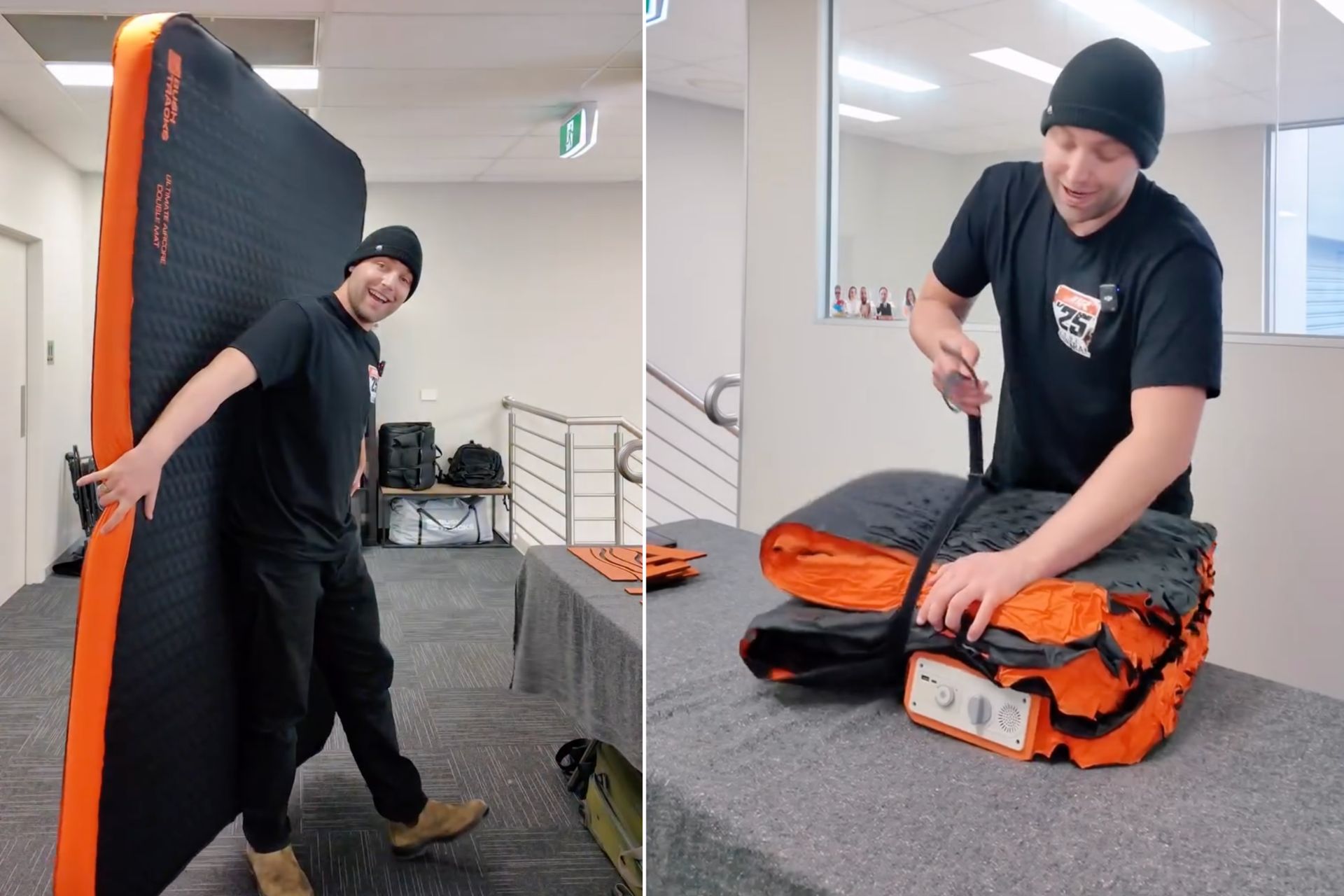 Bush Tracks Ultimate Aircore Mattress Pack Down