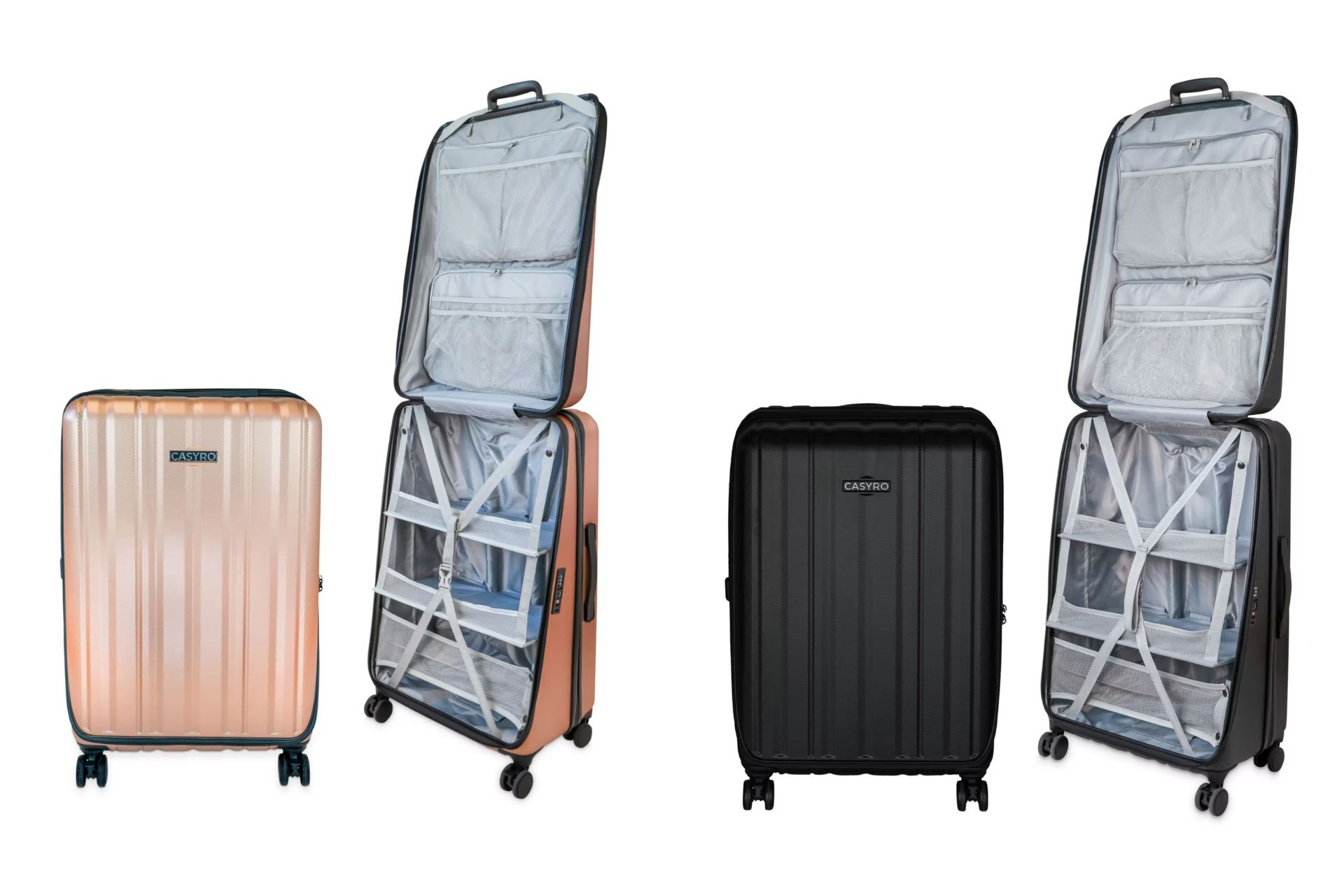 CASYRO Stand-up Suitcase Wardrobe Colors