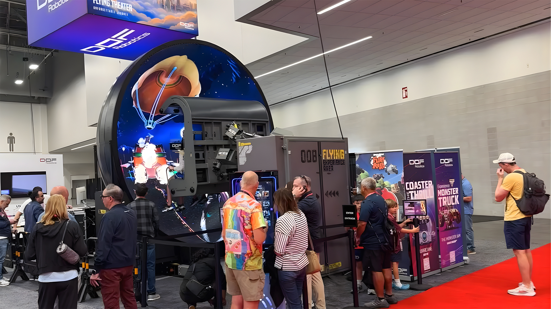 DOF Robotics Compact Flying Theater