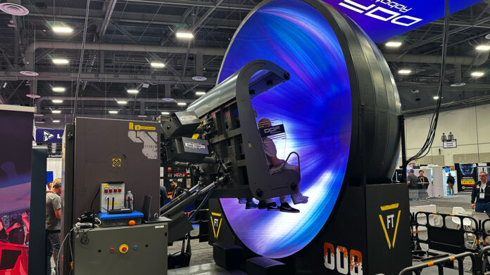 DOF Robotics Compact Flying Theater