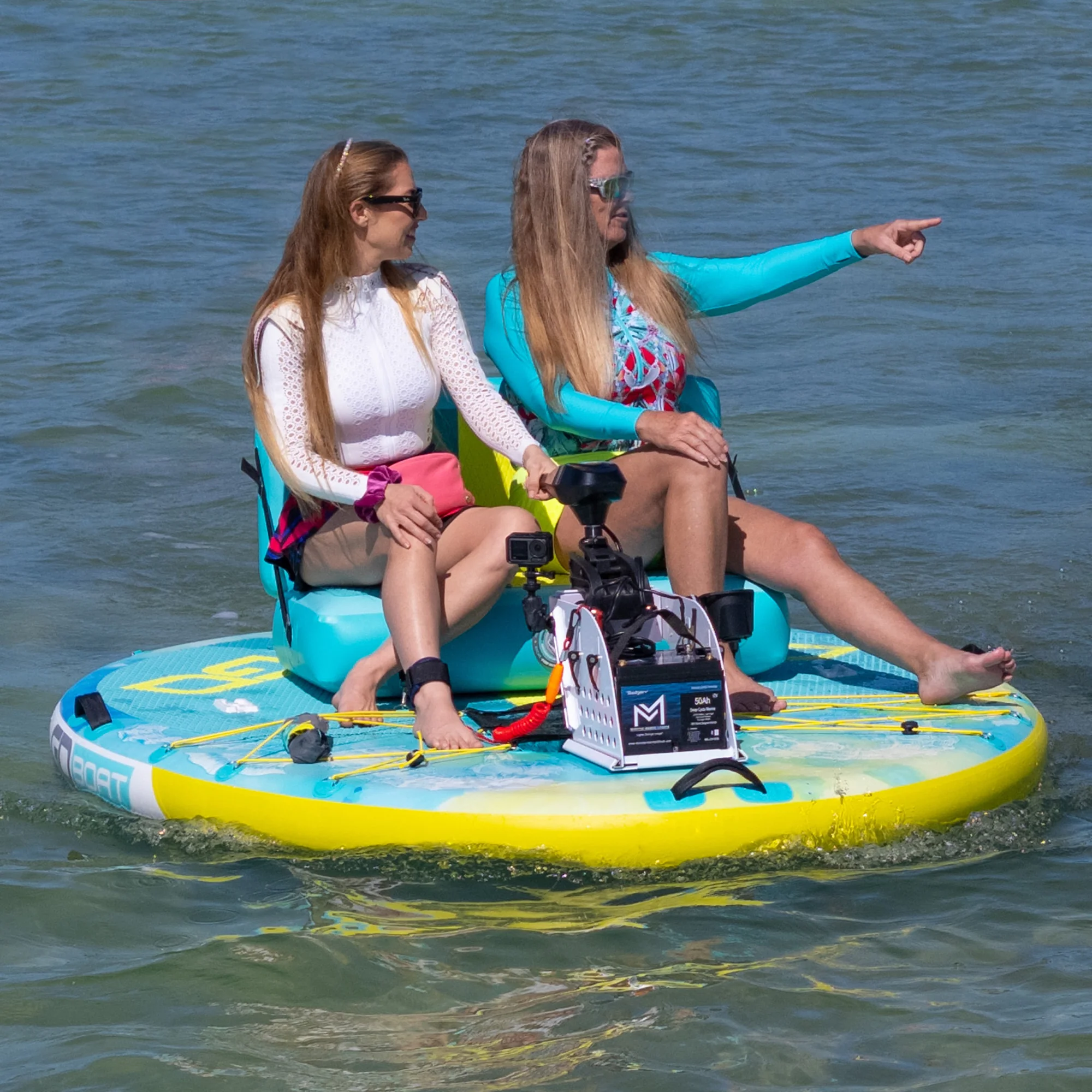 GoBoat Inflatable Electric Boat Double Freedom