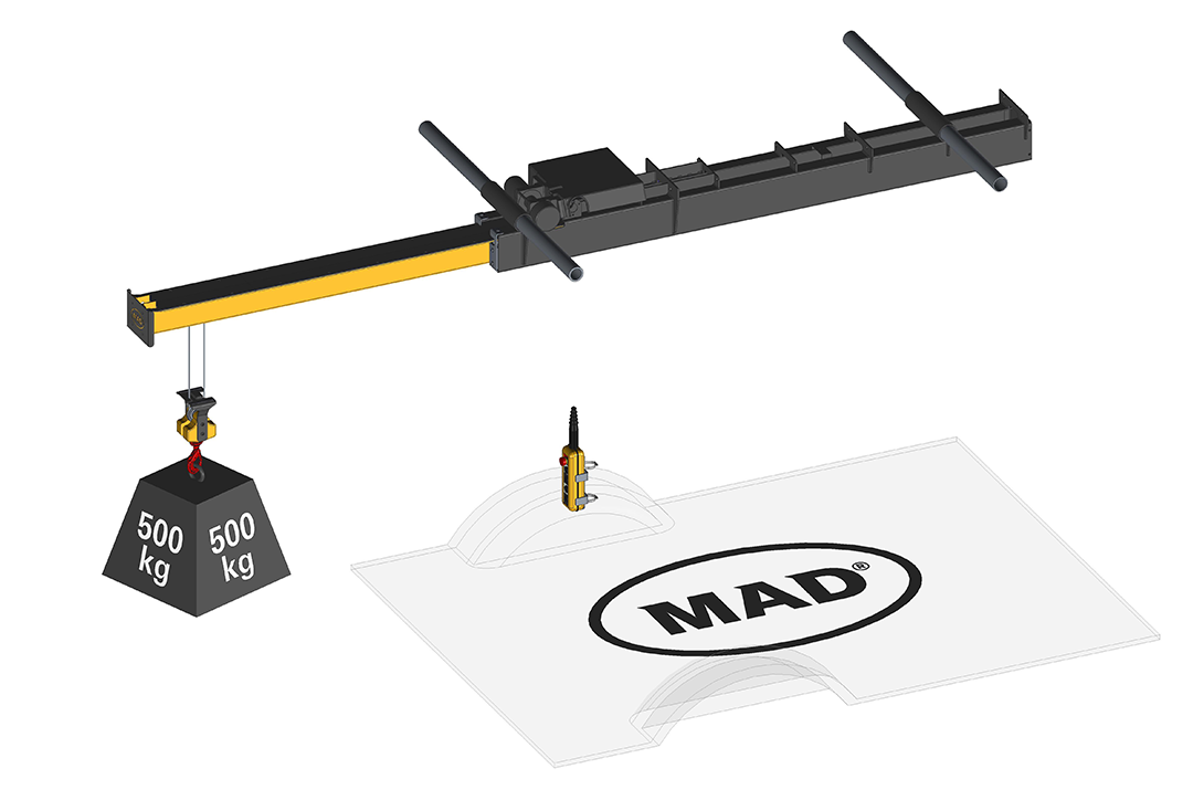 MAD EasyLoad 500 Van-mounted Loading-crane