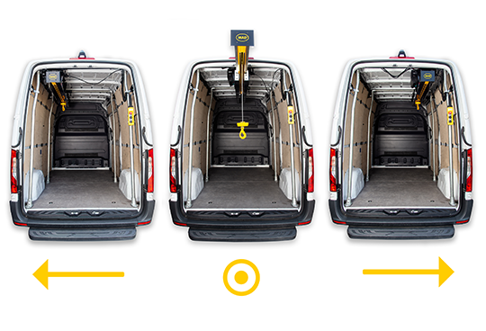 MAD EasyLoad Van-mounted Loading-crane Mounting