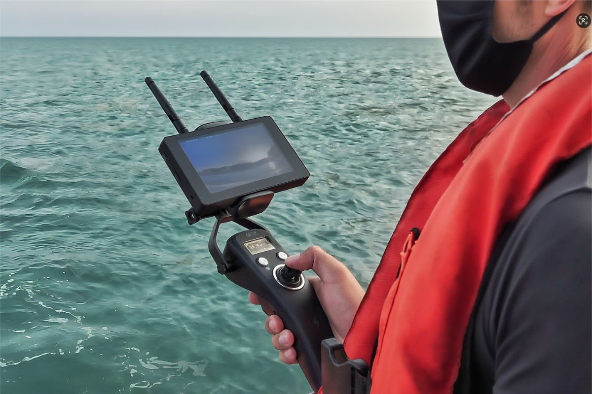 OceanAlpha Dolphin 3 Water Rescue Robot Video Feed