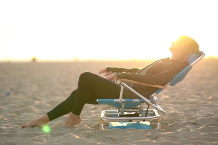 Orbit Beach Chair 360-degree Swivel