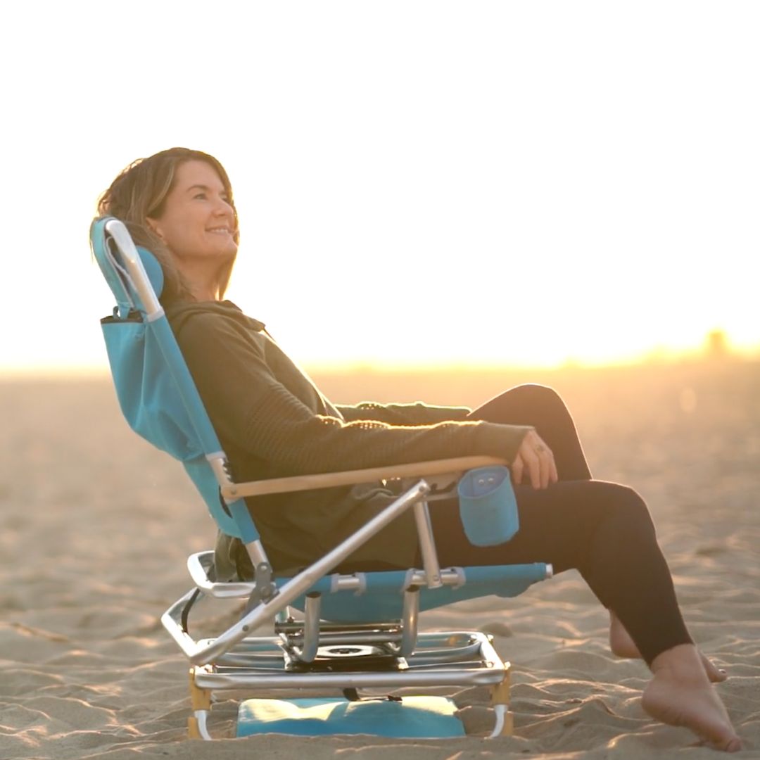 Orbit Beach Chair 360-degree Swivel Mechanism