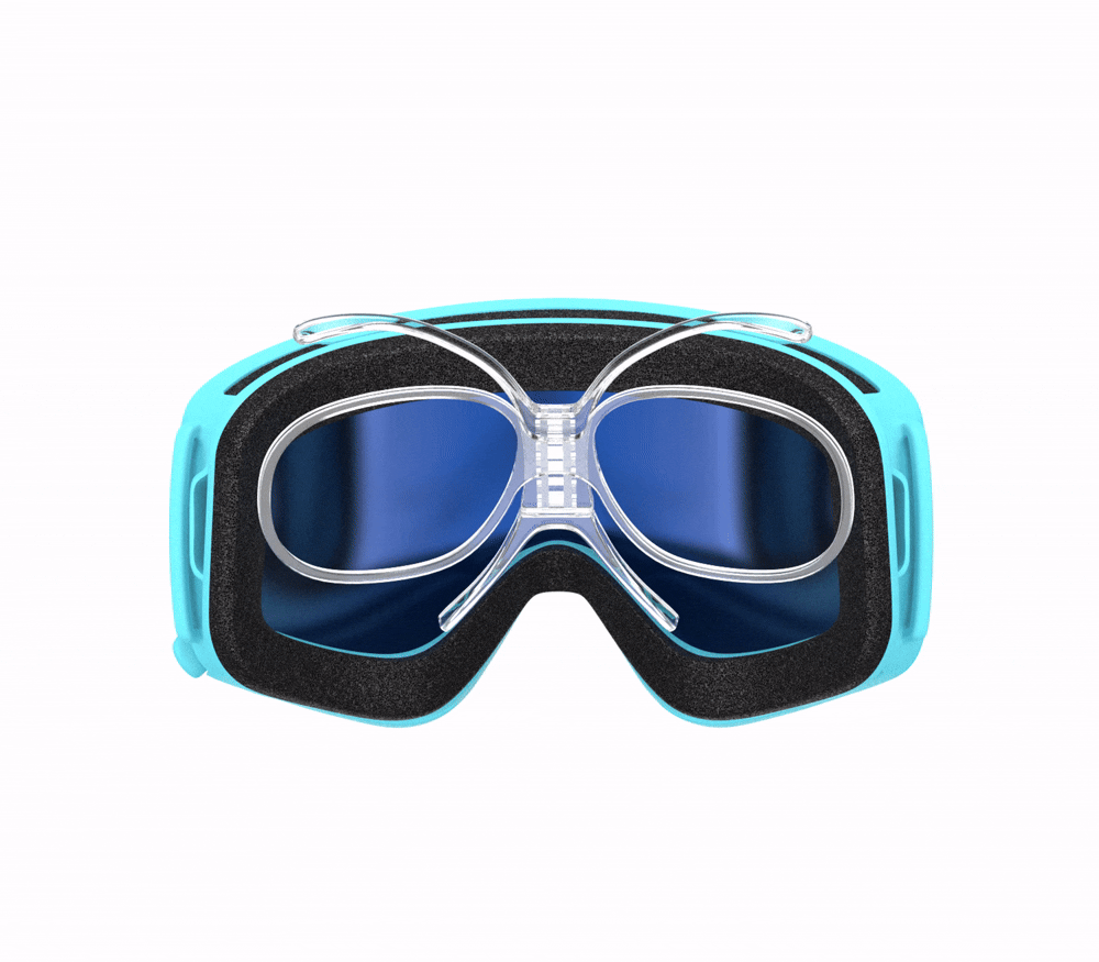 Overo Glasses Prescription Goggle Inserts Adjustable