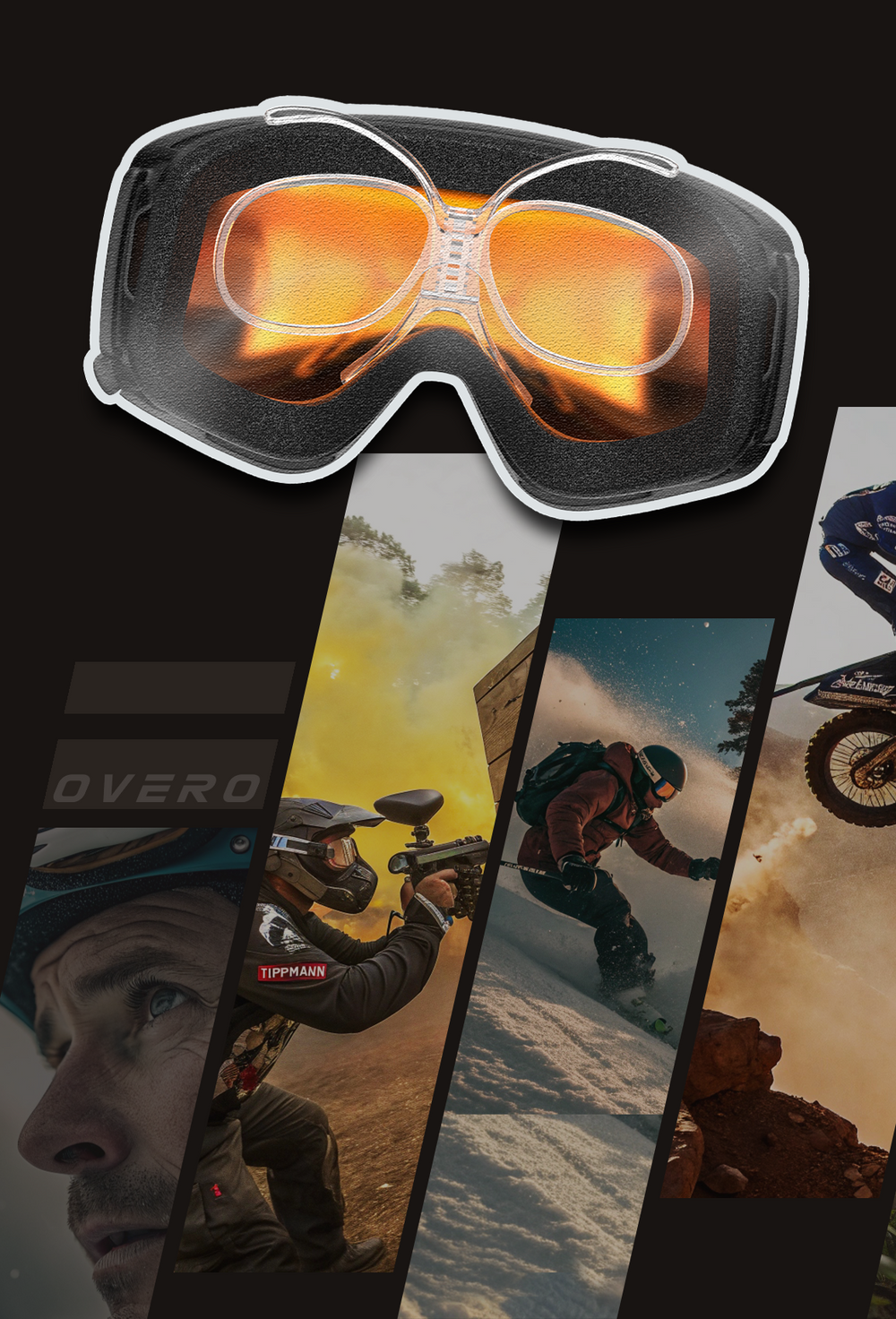 Overo Glasses Prescription Goggle Inserts Use Cases