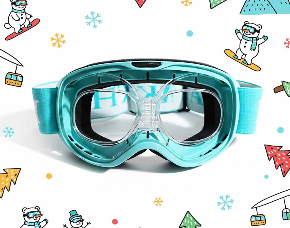 Overo Glasses Prescription Goggle Inserts for Kids
