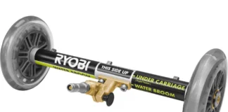 RYOBI 11-Inch Water Broom Undercar Washing