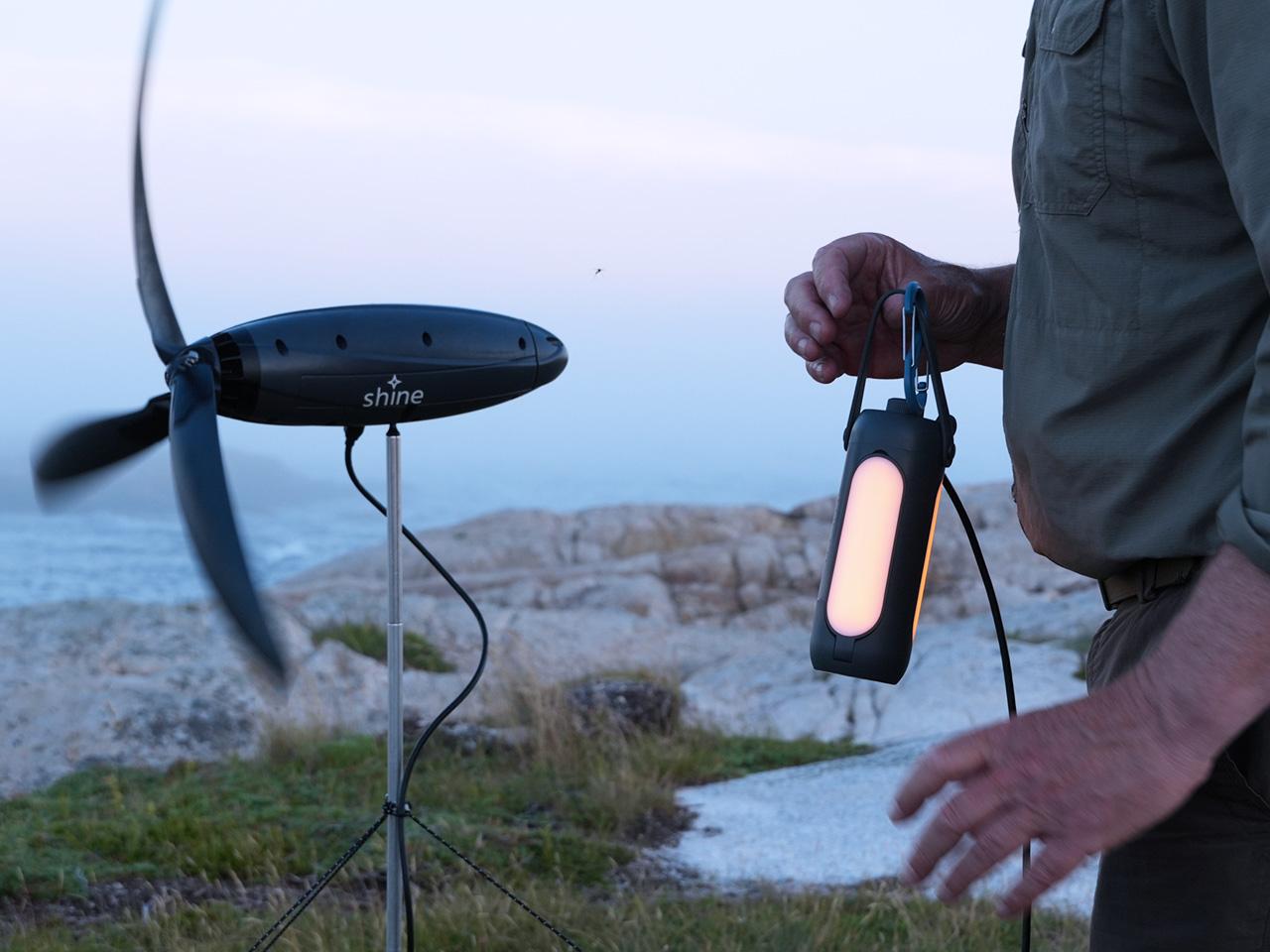 Shine 2.0 Portable Wind Turbine