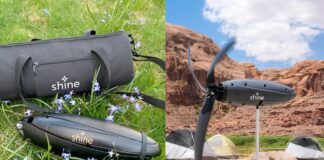 Shine 2.0 Portable Wind Turbine Off-grid Power