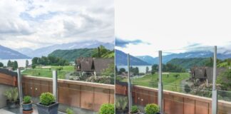 SlideGlass Windbreak Railing System