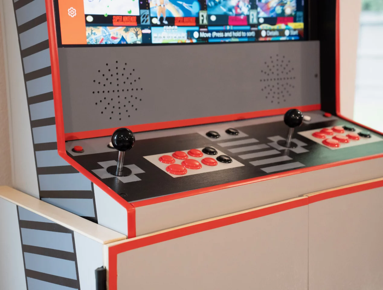 Swap Arcade Foldable Arcade Cabinet Control Panel