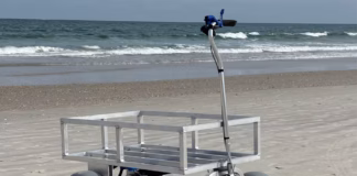 The Beach Mule Electric Beach Cart