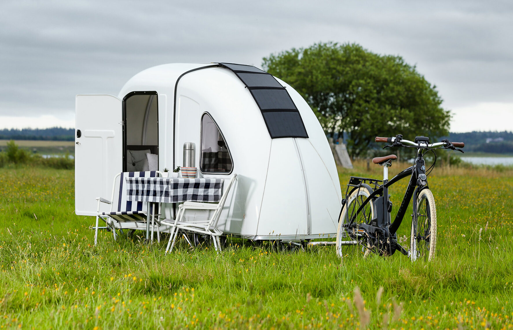 Wide Path Camper Bicycle Camper