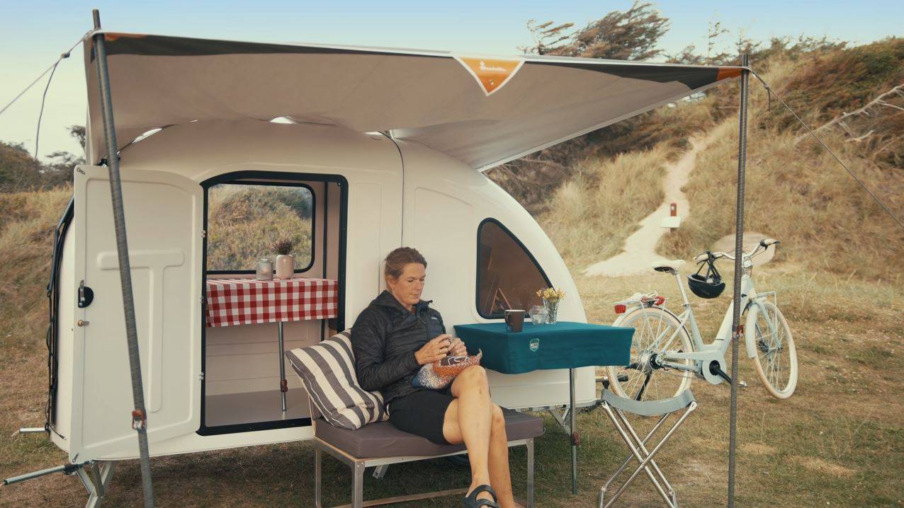 Wide Path Camper Bicycle Camper
