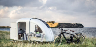 Wide Path Camper Bicycle Camper